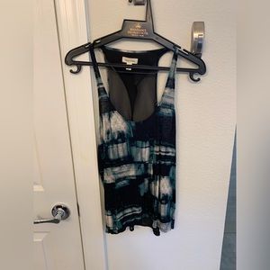 Silence + Noise - Tank top with sheer back. XS. Like new.